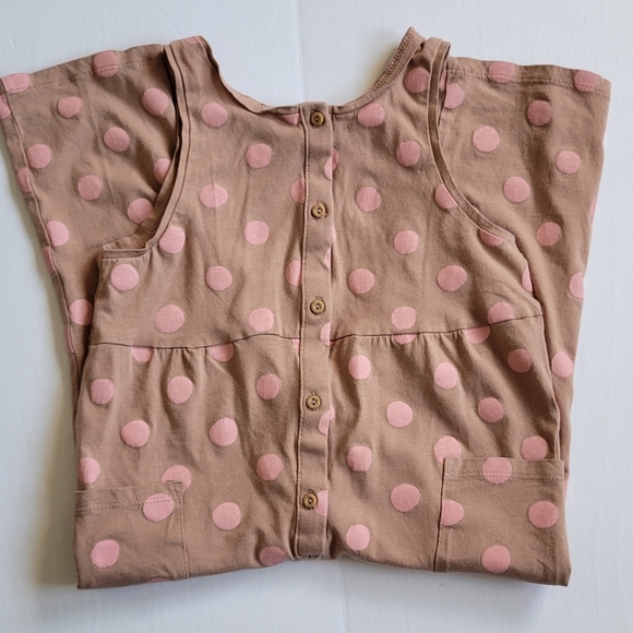 H&M Cotton Polka-Dot Romper Suit. - Picture 4 of 5